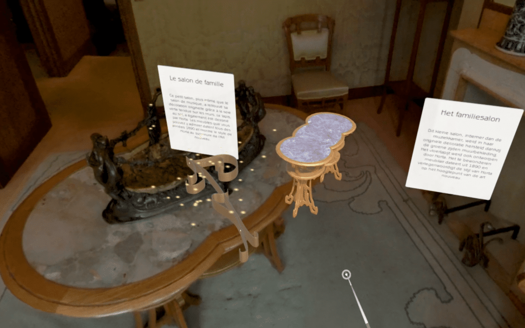 Virtual Visit of the Horta Museum in Brussels